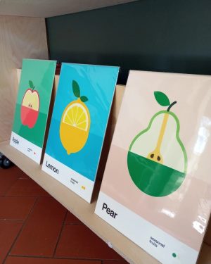 Poster frutas