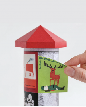 Slup La columna de carteles polacos